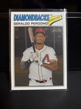 2026 Topps Heritage Rookies Short Print SP Geraldo Perdomo #216 Diamondbacks