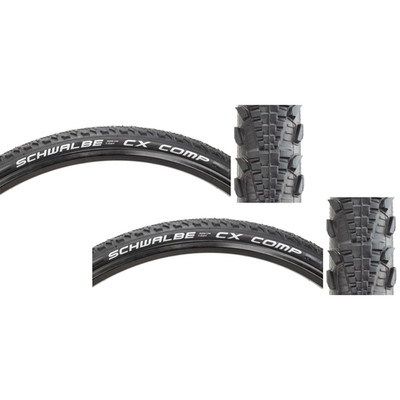 Pack of 2 Schwalbe CX Comp Tire 700 x 38 Clincher Wire Black KGuard SBC