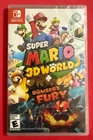 Super Mario 3D World + Bowser's Fury Nintendo Switch Video Game Brand New Sealed