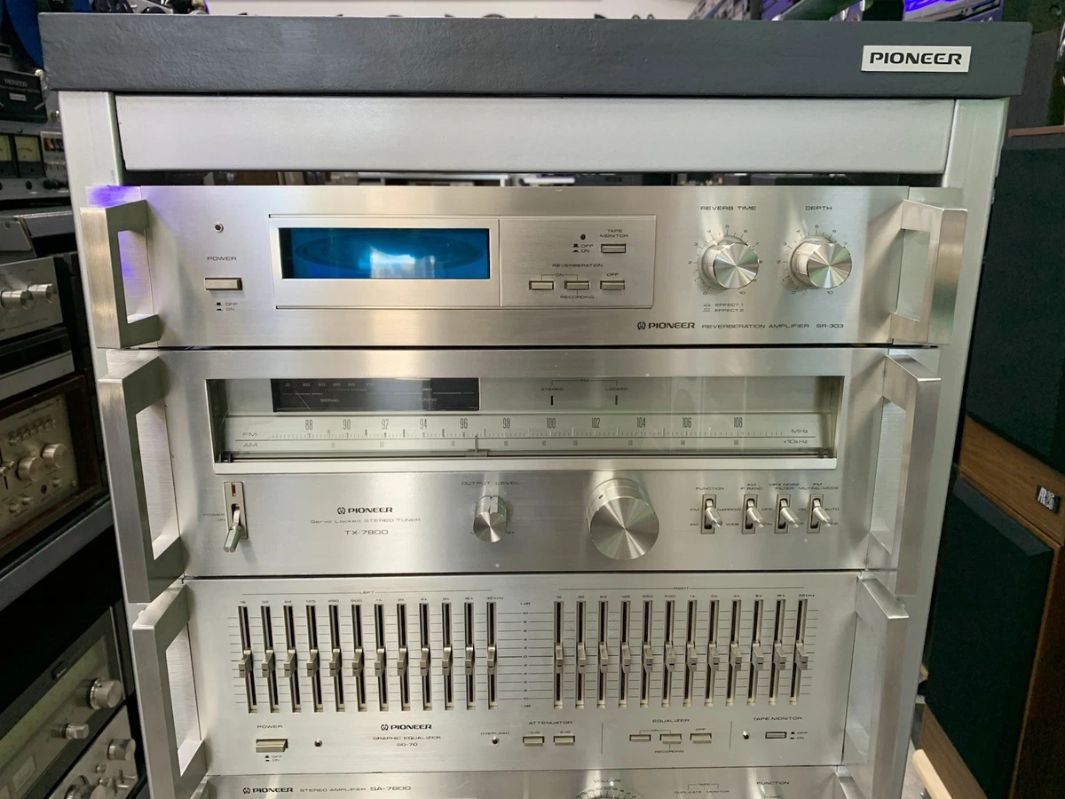 PIONEER Hi End System Rack JA-R2S Sr 303 Tx 7800 Sg 9800 Sa 7800 CT 950 Rt 707