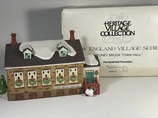Department 56 New England Village Series - Stoney Brook Town Hall #5644-8
