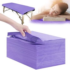 Disposable Bed Sheets 100 Pcs 31 x 71 Massage Table Sheets Non Woven Fabric S...