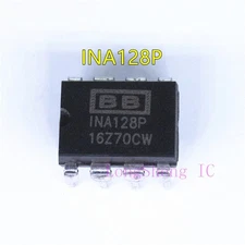 5pcs INA128P DIP-8 instrumentation amplifiers low power new #lk