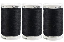 Sew-All Thread 547 Yards-Black 3 Pack 