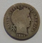 1903 Barber Dime Silver 10C Variety Circulated Uncertified United States Coin