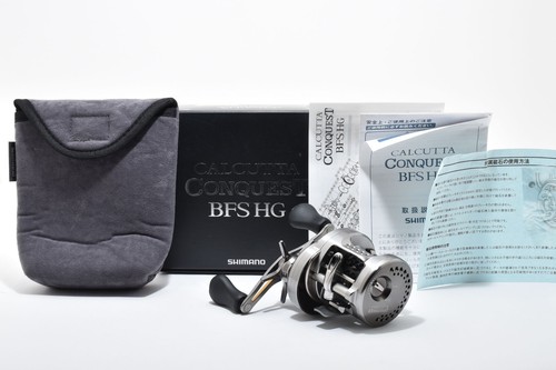 Shimano 17 CALCUTTA CONQUEST BFS HG Bait Casting Reel Excellent +++ Japan #2764