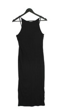 New Look Bodycon Midi Dress UK10 in Black
