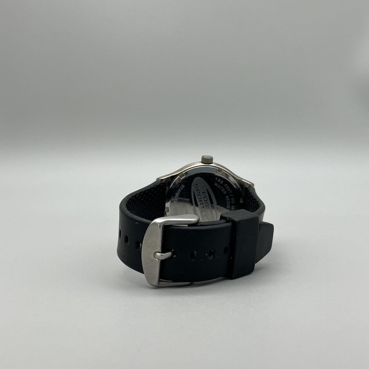 Fossil Big Tic Sport Line JR-7846 Mens Watch 37mm Silver 