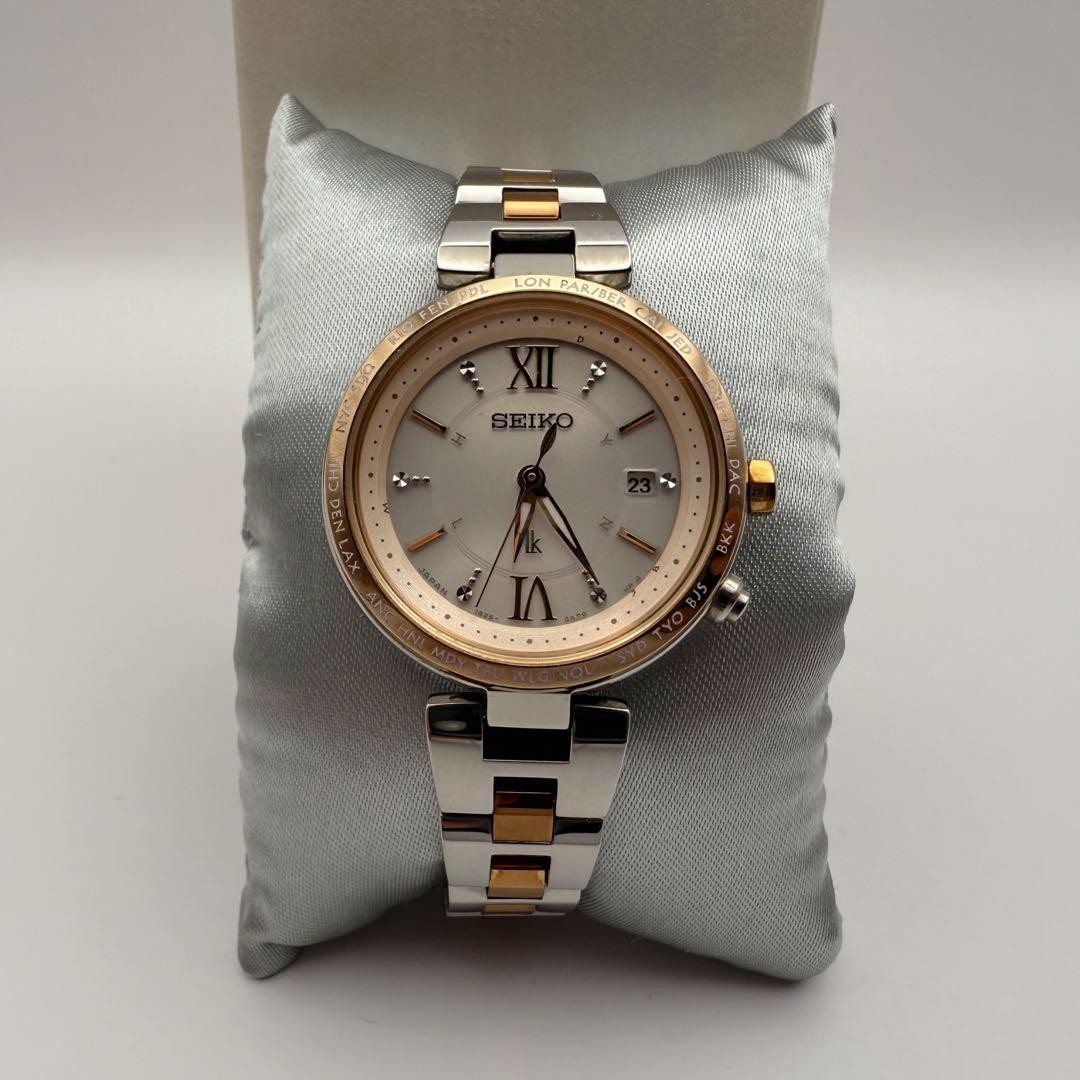 SEIKO Lukia lk Pink Solar Watch SSQV014. From Japan | eBay