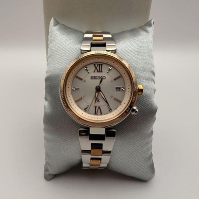 SEIKO Lukia lk Pink Solar Watch SSQV014. From Japan | eBay