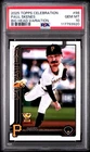2025 TOPPS #98 PAUL SKENES BIG HEAD VARIATION PSA 10 (very low pop)