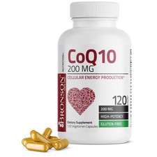 Bronson CoQ10 200 MG High Potency Cellular En...