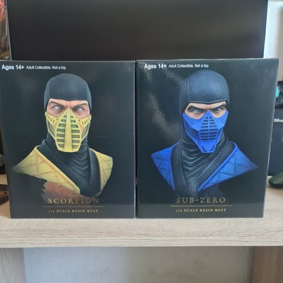 Mortal Kombat Legends 1/2 Scale Resinbust Scorpion & Sub-Zero
