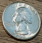 1963-P Wow! Gem BU Silver Washington Quarter #4