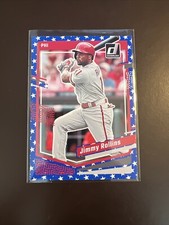 2023 Donruss Baseball Base Independence Day #133 Jimmy Rollins