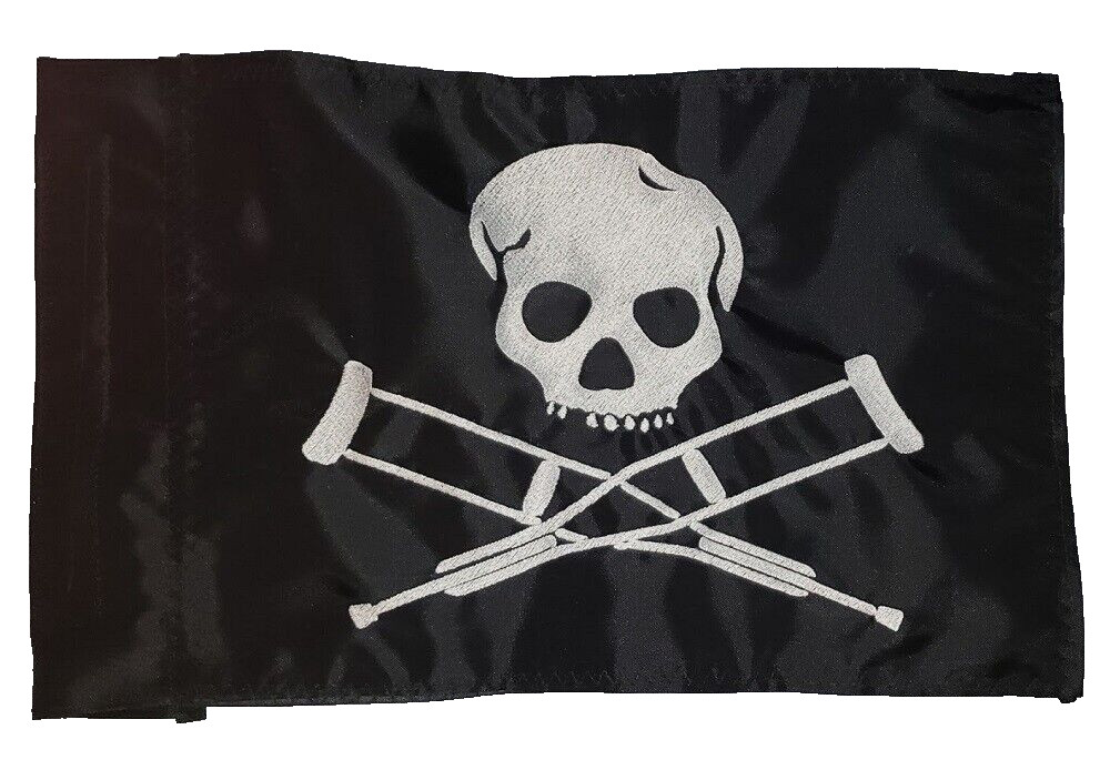 Custom JACKASS Skull Safety Flag ATV UTV JEEP SAIIBOAT GOLF CART KAYAK