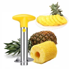 Pineapple Slicer Stainless Steel Cutter Kitchen Fruit Corer Peeler Remover