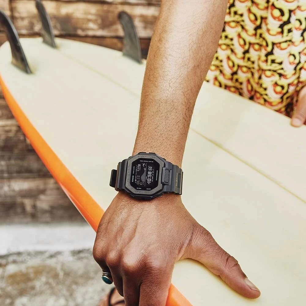 Casio G Shock Surfer G Lide Bluetooth Sport Black Watch GShock GBX 100NS 1