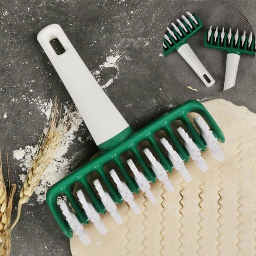 Rolling Dough Bread Cutter Lattice Noodle Kitchen Baking Tools Wheel Roller - Picture 12 of 14