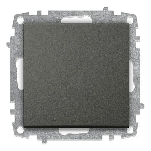 Steckdose Schuko Steckdosen Ausschalter Wechselschalter Dimmer ZENA ANTHRAZIT - Bild 68 von 87