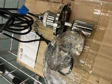 Park Harbor Single Light Dining Room  - Polished Nickel - New - Drop Down Light