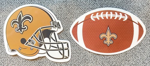 NFL Decals/Stickers, Helmet & Football, Sets of 2, Select Your Team - Picture 29 of 40