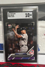 Luis Gil New York Yankees 2024 Topps Now Card #244 Purple Parallel 18/25 SGC 10