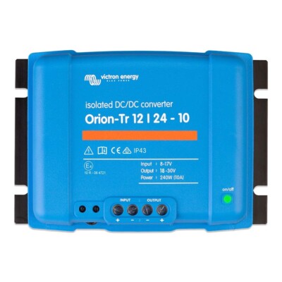 Victron Energy Ori122424110 Orion-Tr Dc-Dc Converter 12 Vdc To 24 10A Isolated