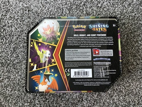 Pokémon TCG Shining Fates Tin! Eldegoss V! Factory Sealed NEU - Bild 2 von 6