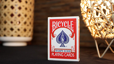 Bicycle Triumph Kicker Deck Red by Anthony Stan and Magic Smile Productions - Tr