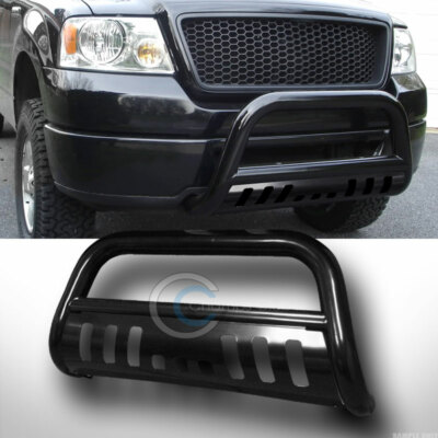 For 92-99 C/K Suburban/Tahoe/Yukon Black Bull Bar Brush Push Bumper Grille Guard