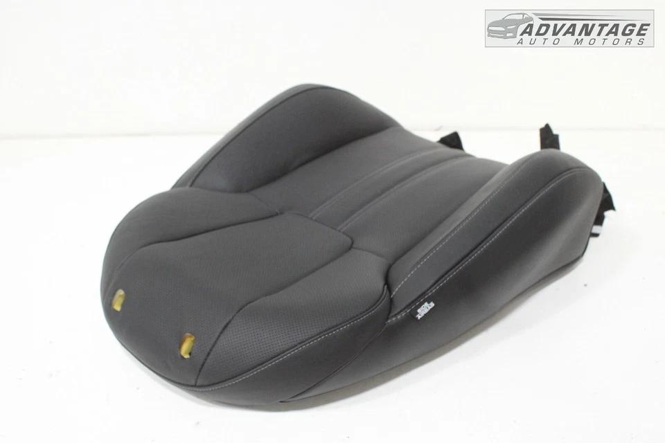 Honda Insight 2019-2022 asiento del pasajero delantero respaldo superior cojín negro OEM Foto 4 de 4