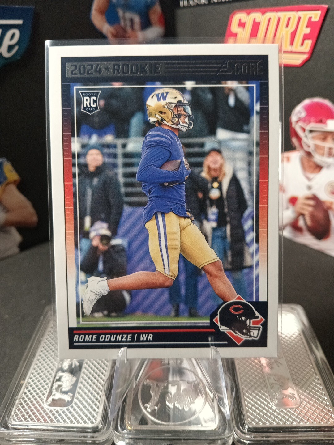 2024 Score💥Rookies Scorecard💥#309 💥Rome Odunze💥(RC) Chicago Bears(RARE)