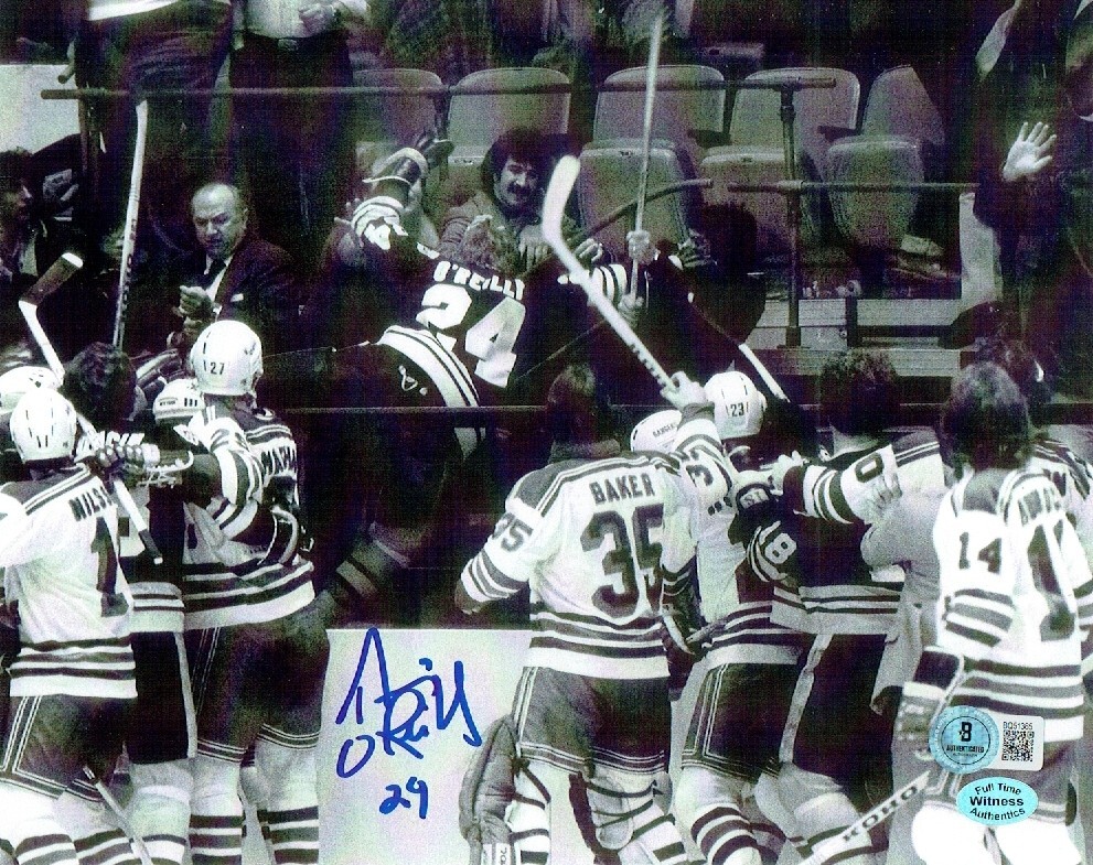 Terry Riley Autograph Terry O'Reilly Boston Bruins Autographed Signed 8x10 Photo Beckett Holo ...