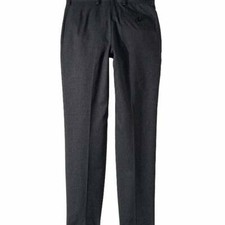 LAUREN Ralph Lauren Big Kids Classic Suit Separate Pants- Medium Grey