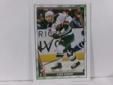 2020-21 Topps NHL Stickers #251 Luke Kunin Minnesota Wild