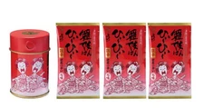 Kyoto Maiko-Han Hi Hi Chilli Powder (7 Spices ) set 10g Can+10g×3 refill Japan