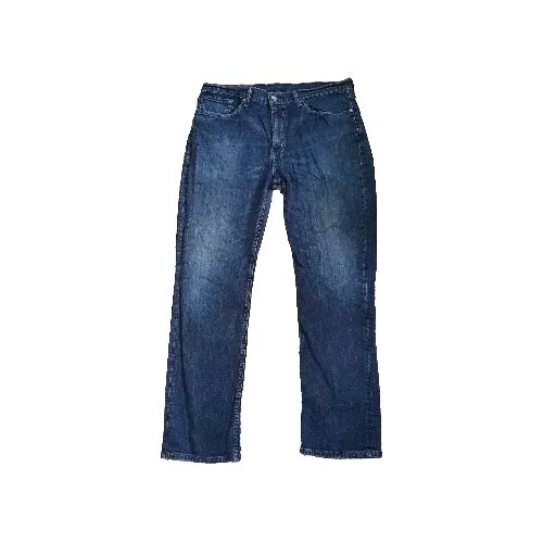 Levi's 514 36 32 Straight Fit Blue Denim Jeans Men's Size W36 L32