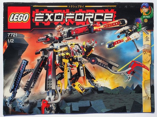 LEGO 7721 Combat Crawler X2 -- NEW INSTRUCTIONS MANUALS (both) -- Exo-Force 2007 - Picture 3 of 6