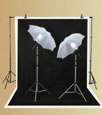 800 w Lighting Kit Muslin Background Support System K15
