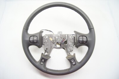 Buick Le Sabre LeSabre 2000-2005 Steering Wheel Grey Leather With Cruise/Audio/T