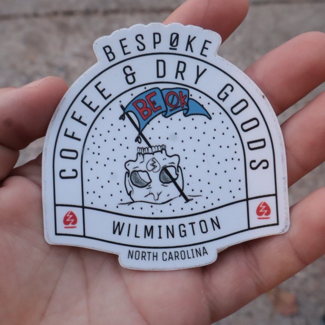 Wilmington North Carolina NC Decal Sticker Bespoke Coffee Dry Goods ...