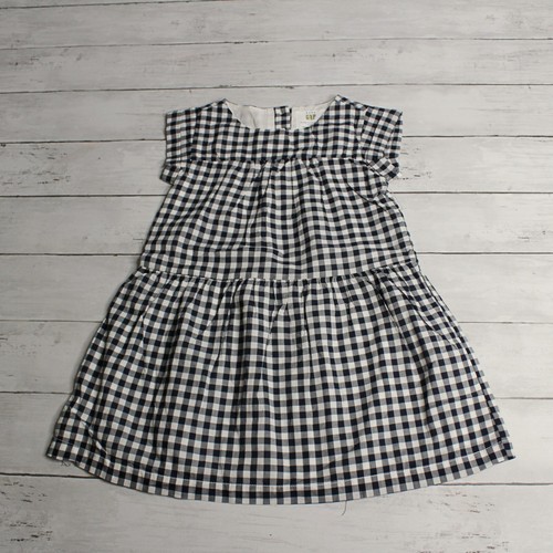 Gap Baby Mädchen Gingham Kleid Größe 12-18 Monate Gingham Karo Boho - Bild 3 von 6