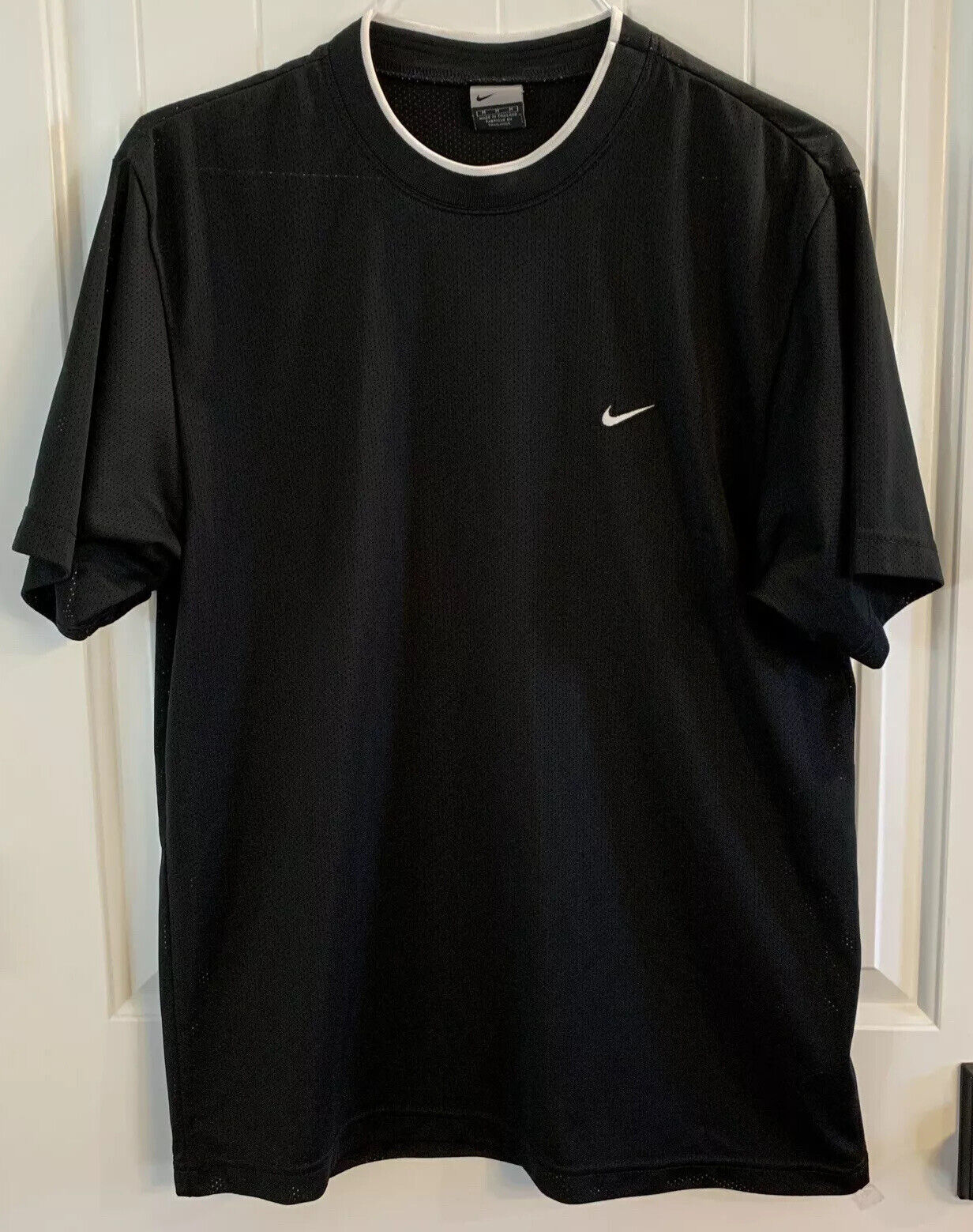 Ontbering Voorverkoop Balling Nike Black Athletic Jersey Shirt 100% Polyester Medium RN 56323 CA 05553 |  eBay