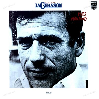 Yves Montand - Edition La Chanson Vol. IV LP (VG+/VG+) '