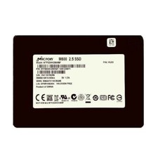 256GB Micron SSD SATA 3 M600 Server Data MTFDDAK256MBF MTFDDAK256MBF-1AN1ZABYY