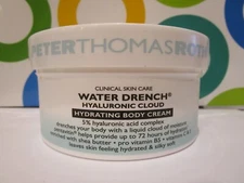 PETER THOMAS ROTH ~ WATER DRENCH HYALURONIC CLOUD HYDRATING BODY CREAM ~ 16 OZ