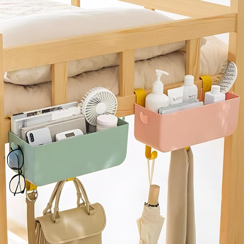 Plastic Bedside Shelf Bunk Bed Shelf for Top Bunk Bedside Shelf