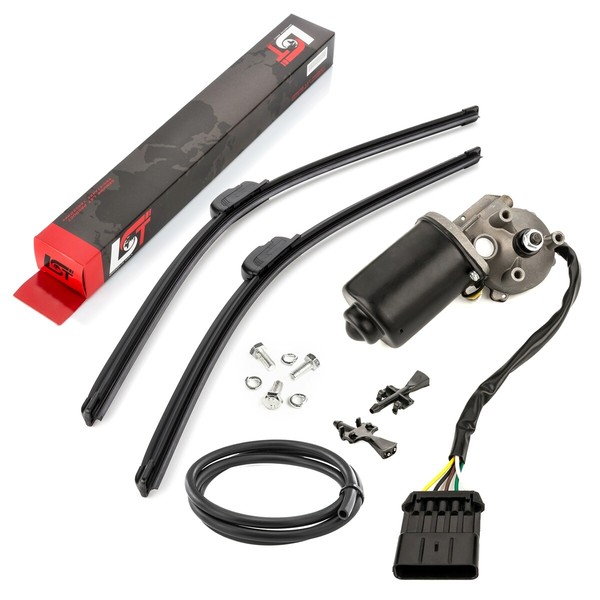 Wischermotor Front Scheibenwischer Motor Wischblatt Vorne FüR Opel Meriva A-image
