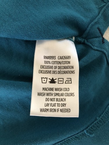 Herren Robert Graham klassische Passform Kurzarm 1/2 Knopfleiste Polo cyanblau Large - Bild 7 von 8